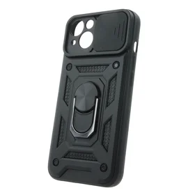 Defender Slide dėklas telefonui iPhone 13 6,1" juodas