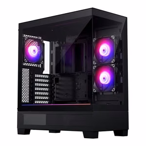 Phanteks XT VIEW Mid Tower juodas kompiuterio korpusas
