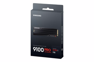 SSD diskas SAMSUNG 9100 Pro 1TB M.2 PCIe Gen5 NVMe TLC Skaitymas 14700 MB/s Rašymas 13300 MB/s