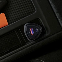 FORCELL F-ENERGY Carbon CC50-1A1C automobilinis įkroviklis Type C + USB A PD QC3.0 3A 38W juodas