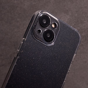 TFO Shine 2 mm glitter case for Apple iPhone 17 Pro Max and iPhone 18 Pro Max, transparent