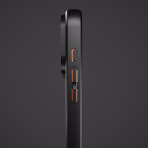 SBS Full Active Magnetinis dėklas su D3O technologija iPhone 17 Pro Max - juodas