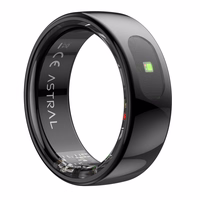 Forever Smartring Astral SR-100 juodas size 7