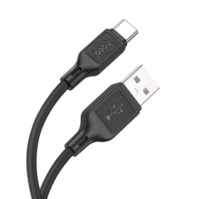 Kabelis USB-A į USB-C Hoco 3A 1 m X90 juodas