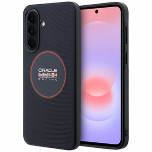RED BULL чехол для Samsung A37 RBHCA3724PUILVR (Meshed PU Red Ring & Metal Buttons) тёмно-синий
