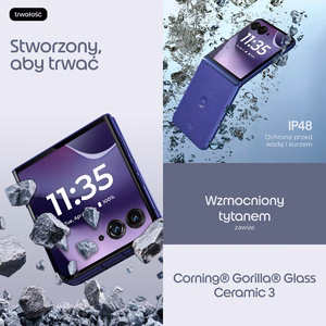 Motorola razr 70 ultra 17,7 cm (6.96") Dviguba SIM jungtis Android 16.0 5G C tipo USB 16 GB 512 GB 5000 mAh Violetinė