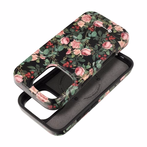 FORCELL F-PROTECT Mirage, karinio lygio dėklas su MagSafe, suderinamas su IPHONE 15 PRO MAX rožinė drama