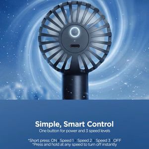Spigen A905 Mini Portable Handheld Fan - Black