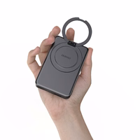 Dudao K28S 20W PD 5000mAh Išorinė baterija su Magnetine funkcija ir stovu - pilka