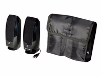 Logi S150 garsiakalbiai 2.0 1.2W juodi