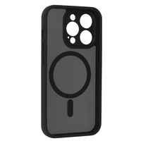 Pilnai matinis Mag dėklas telefonui Iphone 14 Pro juodas