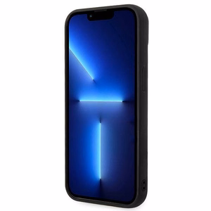 Karl Lagerfeld Pūstas Ikonik Smeigtukas Dėklas iPhone 14 Plus - Juodas