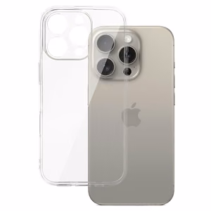 Dėklas telefonui Iphone 16 Pro 2 mm - skaidrus