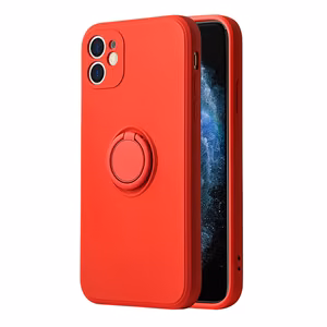 Vennus silikoninis žiedas Iphone 14 Pro raudonas