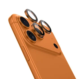 Benks Tempered glass Glass Warrior Lens Protector on camera for Iphone 17 Pro/17 Pro Max (lens 3 pieces) orange