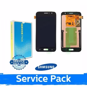 LCD ekranas suderinamas su Samsung J120 2016 J1 baltas (Service Pack)