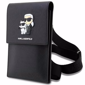 Karl Lagerfeld сумка KLWBSAKCPMK чёрный/чёрный Saffiano Karl & Choupette