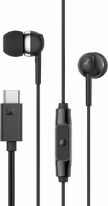 Sennheiser Ausinės CX 80U Laidinės Įstatomos į ausis Mikrofonas Juoda