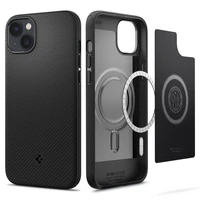 Spigen Mag Armor dėklas telefonui iPhone 14 Plus - matinė juoda