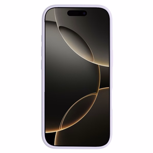Magnetinis plonas silikoninis dėklas telefonui Iphone 16e (m) - violetinis