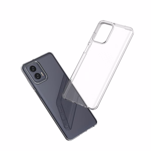 Ultra Clear 0.5mm чехол для Motorola Moto G73 5G тонкая крышка прозрачный