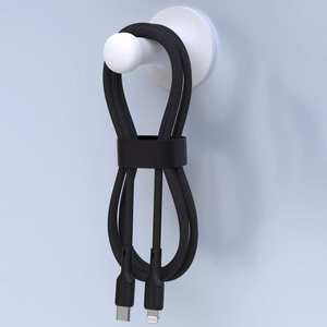 USB Laidas Dudao L9X juodas Type-C / Lightning 200cm (iki 30W)