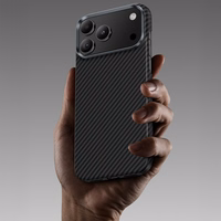 Benks Magnetinis Armor Air Kevlar Dėklas telefonui su metalo rėmu 600D (0067) juodas