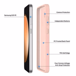 Dėklas Dux Ducis Yind Samsung S731 S25 FE rožinis