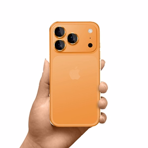 3mk Lens Protection Pro apsauginis stiklas iPhone 17 Pro / 17 Pro Max - oranžinė