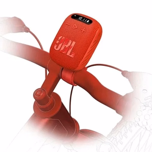 Wireless speaker JBL Wind 3 with handlebar holder red