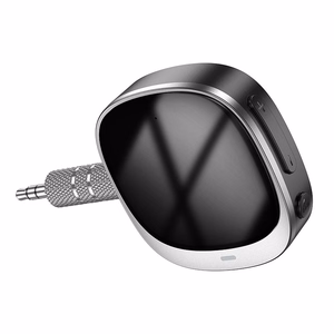 Adapter AUX bluetooth Jack 3,5 mm Hoco with display E80 black