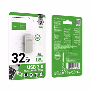 HOCO atminties kortelė USB A + USB C UD16 32GB USB3.0