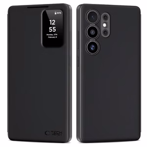 Tech-Protect Smart Wallet dėklas Samsung Galaxy S25 Ultra - matinė juoda