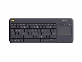 Logitech K400 Plus klaviatūra Radijo dažnio belaidė QWERTY Olandijos Juoda