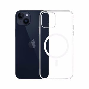 3mk Clear Magnetinis dėklas telefonui Apple iPhone 14 Plus - Permatomas