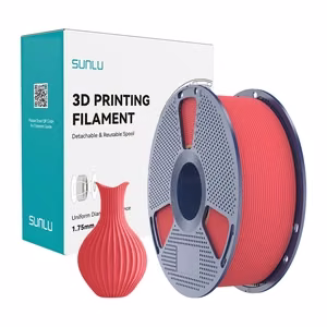 Вишнёвый филамент Sunlu PLA Classic