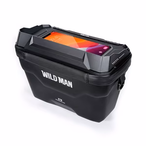 WILDMAN дорожная сумка для руля велосипеда на молнии, 3L (4"-7"), XT8, черная