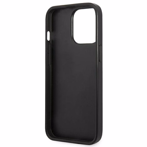 Karl Lagerfeld Monogramos plokštelės dėklas telefonui iPhone 13 Pro Max 6.7" - rožinis
