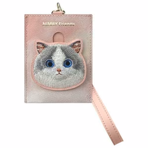 Nimmy Big Eyed Pet 2.0 Cat кошелёк-держатель карт - розовый