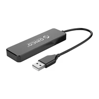 Orico FL01 USB-A Hub prijungimo stotelė 4x USB-A 2.0 - juoda