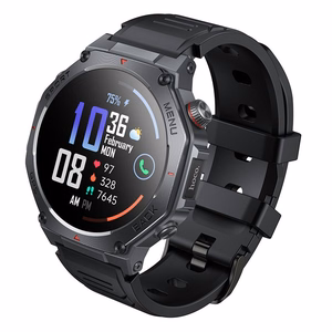 Išmanusis laikrodis Hoco 1,43" AMOLED GPS su skambinimo funkcija Y37 juodas