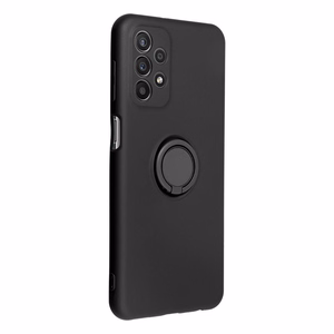 SILIKONINIS ŽIEDAS dėklas telefonui SAMSUNG S25 Ultra juodas