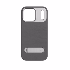 Moshi Kameleon MagSafe dėklas, skirtas iPhone 17 Pro Max, su atrama, „Midnight Gray“ spalvos