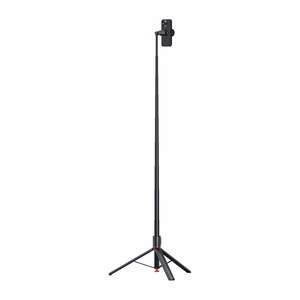 FORCELL F-GRIP F170XL automatinė asmenukių lazda su nuotolinio valdymo trikoju juoda