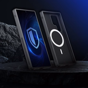 3mk COOLing MagDėklas Samsung Galaxy S25 Ultra - juodas