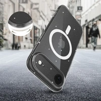 Tech-Protect FlexAir MagSafe dėklas telefonui iPhone 17 Air - skaidrus su blizgučiais