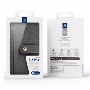 Dux Ducis Lawa odinis dėklas telefonui iPhone 15 Pro Max - pilkas
