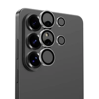 "Benks" grūdinto stiklo stiklas "Warrior Lens Protector" kameros apsauga, skirta "Samsung Galaxy S26 Ultra" (objektyvas 5 vnt.), sidabrinės spalvos