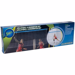 Scatch 7-in-1 tinklinio ir badmintono rinkinys, 310 × 168 cm
