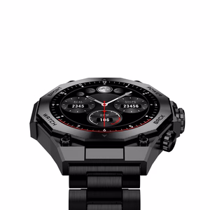 Ksix Smartwatch TITANIUM,  Black
